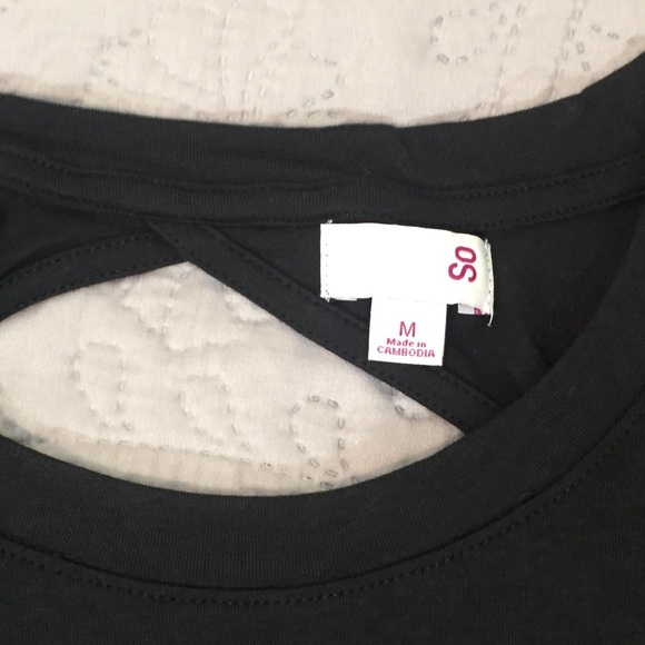 SO NWT TWIST BACK MUSCLE TANK TOP - Picture 8 of 11